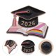 thumbnail image 1 of BESTYASH 10Ud Broche De Graduación Decorativo En Zinc Y Esmalte Para Y, 1 of 6