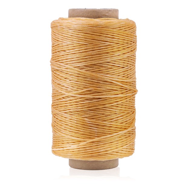 Jupean Leather Sewing Waxed Thread, for Leather Craft DIY, Sewing Trim