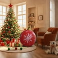 thumbnail image 4 of Home Decor Qwtwty 60CM Outdoor Christmas Inflatable Decorated Christmas Inflatable Christmas Tree Decorations, 4 of 5