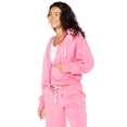 thumbnail image 3 of Celebrity Pink Women's Zip Front Hoodie, Sizes XS-4X, 3 of 6