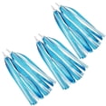 thumbnail image 2 of Handlebar Decorations Blue Bike Streamers For Children Accessories 250mm 3 Pair Set Ideal For Outdoor Fun, 2 of 5
