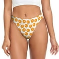 thumbnail image 1 of Fotbe Culotte de Tennis de Table Ping-Pong Motif Raquette Sans Couture sous-Vêtements pour Femmes Strings, String Invisible pour Dames, Culottes Confortables Respirantes Sans Couture pour Femmes-Moyen, 1 of 6