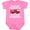 Raspberry, variant on Inktastic Firefighter Daddy Baby Fireman Boys or Girls Baby Bodysuit