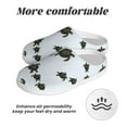 thumbnail image 6 of Wukai Sea Turtle Print Women's Indoor Bedroom Slipper Slip On Shoes, Unisex House Shoes with Anti-Skid Sole for Men, Gift for Women Men-11, 6 of 7