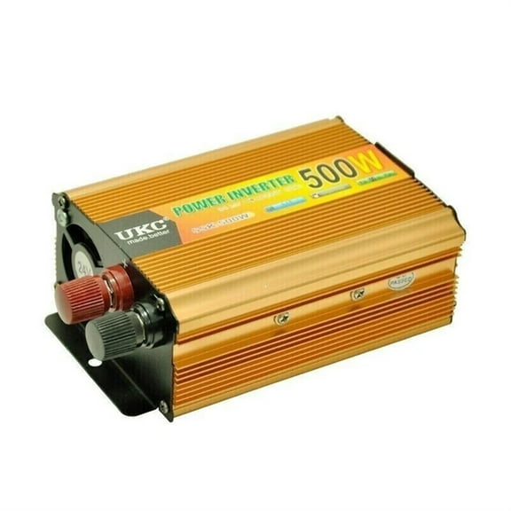 500W DC to AC Pure Sine Voltage Converter Inverter Car Modified Sine Wave For Home Office Caravan Truck Car Tool Parts ,Protect Your Appliances