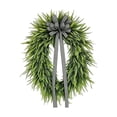 thumbnail image 2 of Wreaths for Front Door, 20" Spring Summer Greenery Boston Fern Leaf for Outdoor Wreath Home Farmhouse Wall Window Decor, 2 of 6