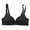 Black, variant on Ladies Wireless Support Breathable Soft Cozy Relaxed Casual Everyday Bras