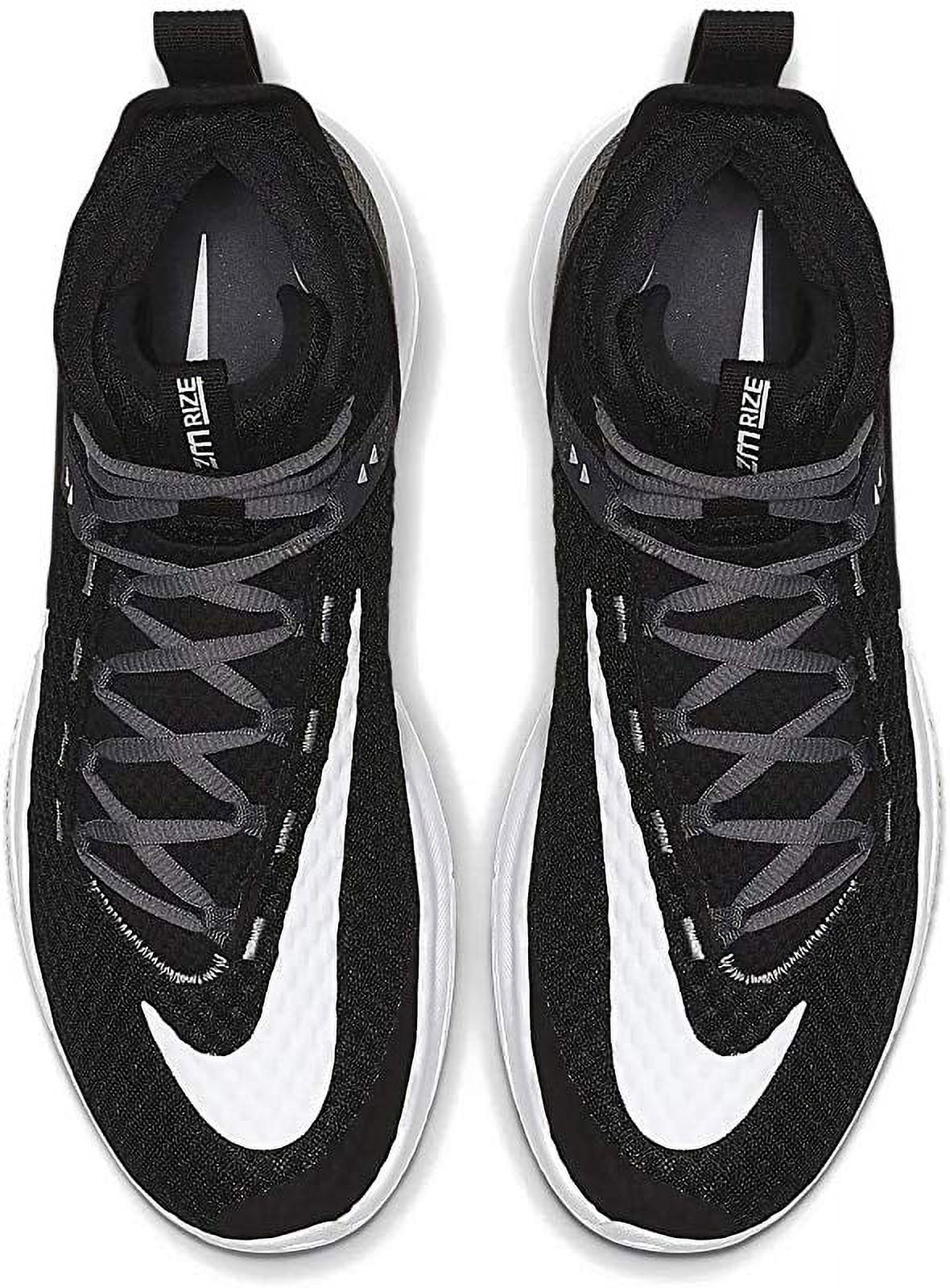 Nike Men's Zoom Rize TB Basketball Shoe, BQ5468-001 Black/White, 12 US - image 2 of 4