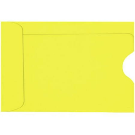 Envelopes.com Credit Card Sleeve (2-3/8" x 3-1/2"), 24 lb