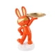 thumbnail image 2 of Figura de conejo china creativa, organizador de almacenamiento para esculturas y artículos diversos de arte y artesanía. Naranja, 2 of 9