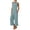 Blue, variant on Linen Sets for Women 2 Piece Summer Women Suit Fashion Comfortable Vest and Long Pants Solid Color Top Set Suit Wide Leg Pants Tracksuit Lounge Matching Sets Army Green S
