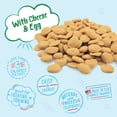 thumbnail image 3 of Charlee Bear Original Crunch DHF10&nbsp;Dog Treats with Cheese & Egg, 6 oz (6-Pack) - Made in USA Training Treats for Dogs, 3 of 3
