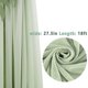 thumbnail image 2 of Cortinas de tul con diseño de arco Sincero para bodas fiestas fotografía fondo velo Verde 75 x 300 cm, 2 of 8