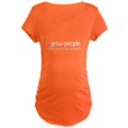 thumbnail image 1 of CafePress - I Grow People, What's Your Superpower? Maternity D - Maternity Dark T-Shirt, 1 of 1
