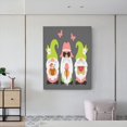 thumbnail image 6 of Kdxio Summer Gnome 1 Pattern Canvas Wall Art 12x16 Inches - Waterproof HD Print Solid Wood Frame for Living Room & Bathroom,Vertical, 6 of 8