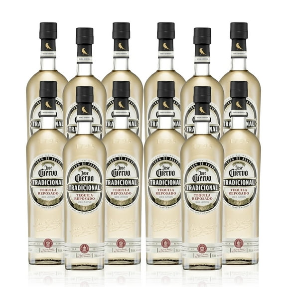 Pack De 12 Tequila Tradicional Reposado 695Ml
