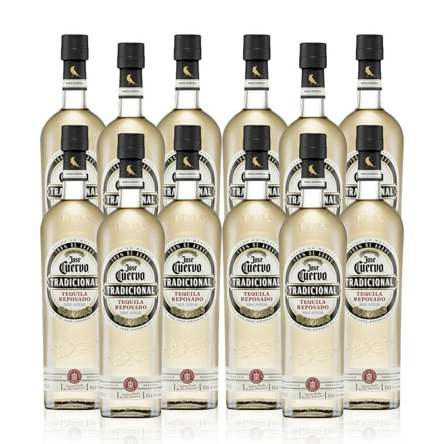 Pack De 12 Tequila Tradicional Reposado 695Ml