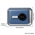 thumbnail image 2 of Jiibva Piggy Bank Safe for Adult with Password, Durable ABS Money Bank Coin Jar for Honeymoon Trips, Birthday Gifts, 2 of 7
