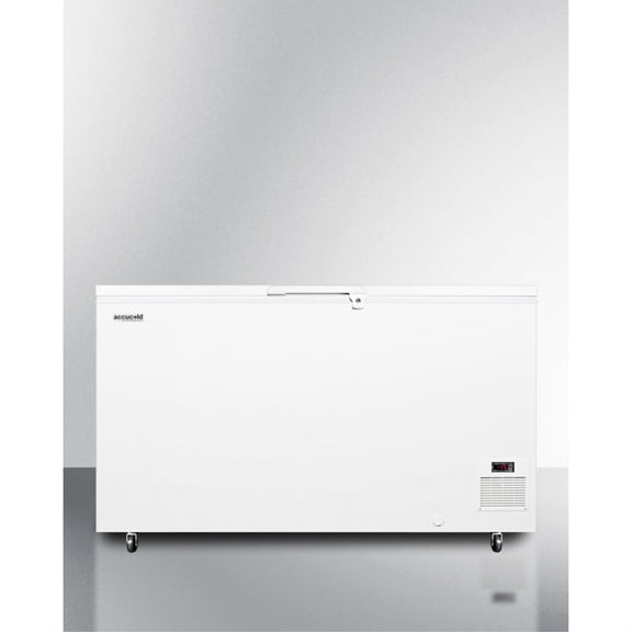 -45 C capable laboratory chest freezer with digital thermostat and 12.8 cu.ft. capacity