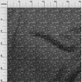 thumbnail image 3 of oneOone Cotton Flex Gray Fabric Text Craft Projects Decor Fabric Printed By The Yard 40 Inch Wide, 3 of 5
