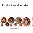 thumbnail image 2 of 3D Wall Stickers DIY Flower Wall Decal Removable Waterproof Wall Art Decor for Bedroom Living Room Offices Home Decoration (Bohemian), 2 of 13