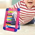 thumbnail image 2 of Musbetu Abacus Kindergarten Kids Colorful Bright Color Smooth Standing Neck Protection Students Math Calculation Ability Promotion Counting Frame Abacus Toy, 2 of 7