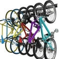 thumbnail image 2 of Bike Storage Rack, 6 Bike Rack Wall Mount Home and Garage Organizer, Vertical Bicycles Hanger Hooks for Indoor Space Saving, 2 of 2