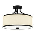 thumbnail image 7 of Quoizel Laborde 3-Light Ceiling Light in Matte Black, 7 of 7