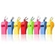thumbnail image 2 of 24/48 Pieces Neon Whistles with Lanyards Plastic Whistles Party Bag Fillers Referee Whistles for Raves Coaches Referees Parties Sports, 2 of 5