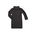 thumbnail image 2 of FOCUSNORM Robe Pull Fille Manches Longues Col Roulé Ajustée, 2 of 6