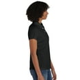 thumbnail image 2 of Hanes Sport Cool DRI Women's Performance Polo Shirt Black L, 2 of 5