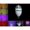 thumbnail image 4 of Bombilla LED E27 Colores Rotación Mini Partido Lámpara Bombilla 3W RGB Proyección Etapa Luz Wdftyju Para estrenar, 4 of 9