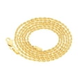 thumbnail image 5 of Nuragold 14k Real Yellow Gold 1.5mm Solid Rope Chain Diamond Cut Necklace (16"-30") Italian Jewelry for Men & Women, 5 of 12