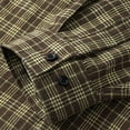 thumbnail image 5 of AnuYalue Big and Tall Flannel Shirts for Men Long Sleeve Casual Button Down Plaid Shirt Business Plaid Printed Lapel Jackets 2025, 5 of 5