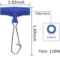 thumbnail image 2 of shiyou-Fishing Line Sinker Slide with Duo-Lock Snap- 25Pcs Blue and Green FHigh-Strength ishing Line Sinker Slider with Snaps for Braid Line with Fishing Box, 2 of 4