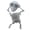 White, variant on YIFAEUX Kids Wind-up Dancing Skeleton Toy No Need Battery 3D Print Shaking Skull Doll Spring Clockwork Toy Desktop Decor Children Adults Birthday Gift