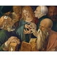 thumbnail image 3 of Albrecht Dürer 24x20 Black Modern Framed Museum Art Print Titled - Jesus Among the Doctors (1506), 3 of 5