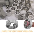 thumbnail image 4 of Roscado Kit de herramientas manuales para hacer roscas de PVC, juego de troqueles NPT, enhebrador de tuberías para bombas y tuberías Ehuebsd Para estrenar, 4 of 8