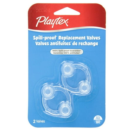 Discover Spill Proof - Playtex Spill-Proof Cup Replacement Valves - 2 Ea