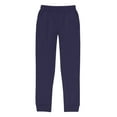 thumbnail image 2 of Hanes EcoSmart Boys' Fleece Jogger Sweatpants Navy M, 2 of 4