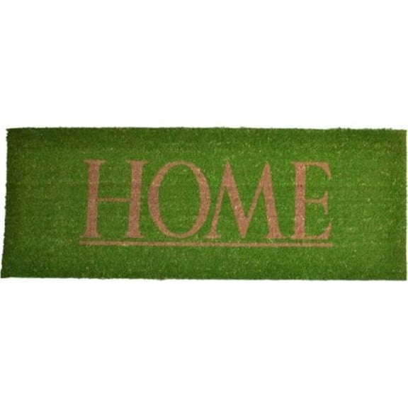 Imports Decor  Vinyl Backed Coir Doormat Home