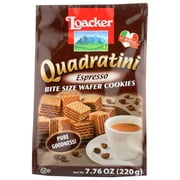 Loacker Quadratnini Bite Size Wafer Cookies, 7.76