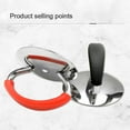 QenASHaing Steel Pot Lid Knob in Black Red Blue, Durable Rust-Resistant ...
