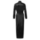 thumbnail image 4 of Vestido de cóctel largo de fiesta de club nocturno de manga larga con abertura alta sólida de manga larga Sexy para mujer a la moda Fridja  nbo3204, 4 of 6