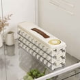 thumbnail image 3 of Deviled Egg Containers with Lid, Stackable Clear Plastic Portable Storage Box, Fridge Safe Food Storage Container, 12.2 X 4.8 X 7.08 Inches, 3 of 6