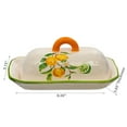 thumbnail image 2 of IH Casa Decor Ceramic Lemon Butter Dish With Lid, 2 of 4