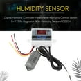 thumbnail image 3 of Digital Humidity Controller Hygrometer Control Switch 0~99%Rh Hygrostat With Sensor AC220V, 3 of 6
