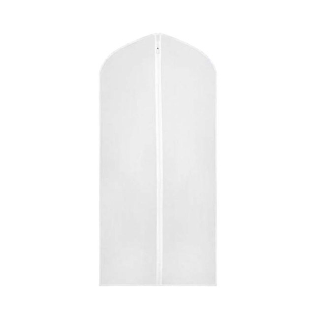 Fundas antipolvo para ropa con cremallera, transparentes, gruesas, lavables, trajes, vestidos, funda protectora de almacenamiento, bolsa
