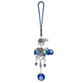 thumbnail image 6 of 1pc Car Hanging Ornament Glass Turkish Blue Eye Enamel Elephant Mirror Lucky for Car Rearview Mirror Home Decoration Craft, 6 of 6