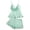 H26 Green, variant on Likimi Pajamas For Women Set V Neck Solid Color Sleeveless Pjs Tops With Shorts Loose Fit Fashionable Sleepwear Black Size L